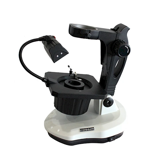 VGM Table Jewelry Microscope Base Stand Gemological Microscope Equipment for Gem Identification