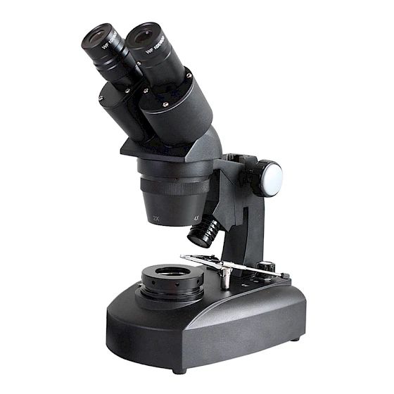 20X/40X Binocular Stereo Gemological Jewelry Microscope with Dark Field for Gem Stones Inspection