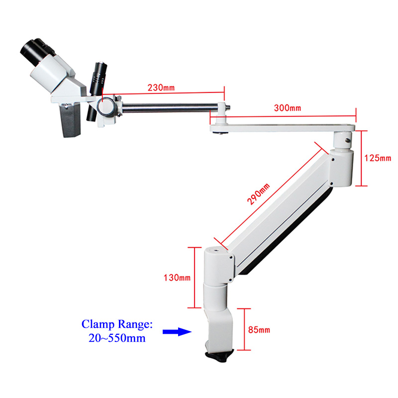 Dimension of Support Arm Mounting Dimension of Support Arm Mounting
