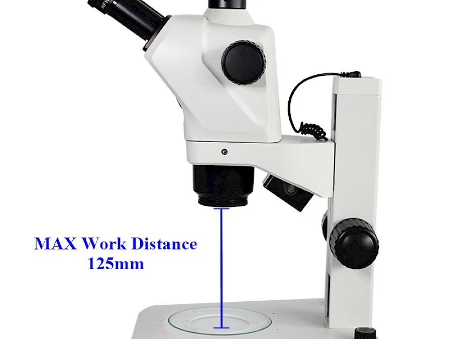 Working Distance of TZW6750-PS