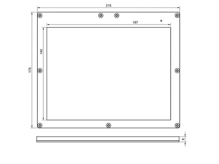 Size of AH187
