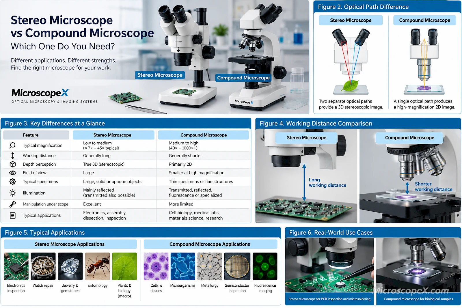 Stereo Microscope vs Compound Microscope: Which One Do You Need?