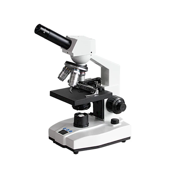 5000X Heating Monocular Biological Laboratory Microscope with 195mm Objective Lens